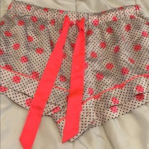 satin short Victoria secret size S